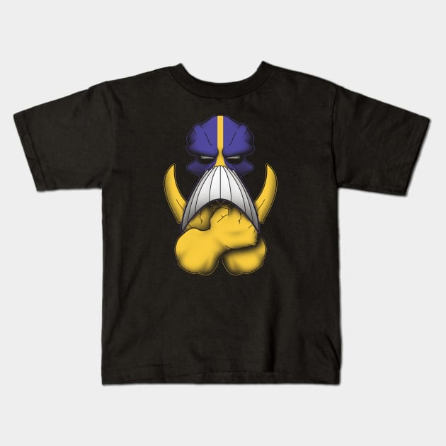 Maxx and Crossbones Kids T-Shirt by dann